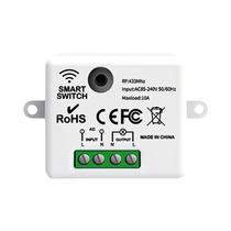 Receptor RF433 Sem Fio - Mini Interruptor Relé com Controle Remoto