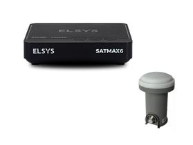 Receptor Satmax 6 Elsys Full HD + Lnbf Simples