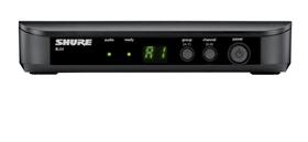 Receptor Shure BLX4 para sistemas sem fio BLX Band H10