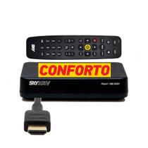 Receptor SKY PRE PAGO CONFORTO em Full HD com 5 anos de programação