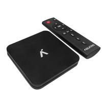 Receptor Smart Tv Box 4K Streaming Aquário STV-3000 Universal 8GB 1GB RAM Android Bivolt HDMI Com Controle