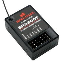 Receptor spektrum 3ch sr3300t rx w/telemetry spmsr3300t
