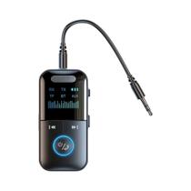 Receptor Transmissor De Áudio Sem Fio Bluetooth 5.4 Adaptador De Música Estéreo HIFI Com Microfone E Receptor Transmissor De Áudio Sem Fio Bluetooth 5.4 Adaptador De Música Estéreo HIFI Com Microfone E