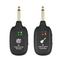 Receptor Transmissor De Sistema De Guitarra Sem Fio De 4 Canais Para Violino Baixo De Guitarra