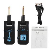 Receptor Transmissor De Sistema De Guitarra Sem Fio Recarregável 2.4G 48K 16bit Transmissão Em Tempo - others