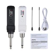 Receptor Transmissor De Sistema De Guitarra Sem Fio UHF Recarregável Para Baixo Aroma ARU-03