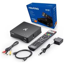 Receptor TV Via Satélite Satbox Parabólica DTH-9000 Aquário