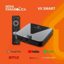 Receptor Vx Smart Vivensis Android Tv Sathd Nova Parabólica