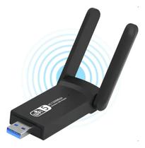 Receptor Wifi Usb 1300mbps Alta Velocidade Para Pc Receptor Wifi Usb 1300mbps Alta Velocidade Para Pc
