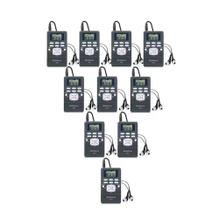 Receptores PR13 FM para Transmissores ReteKess - Kit com 10 Unidades - A Pilha