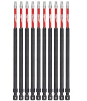 Recesso quadrado Power Bit Milwaukee Shockwave 2 de 15 cm (10) Recesso quadrado Power Bit Milwaukee Shockwave 2 de 15 cm (10)