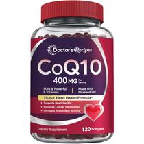 Receta del Doctor Suplemento CoQ10 400 mg Cápsulas Blandas 120 Unidades