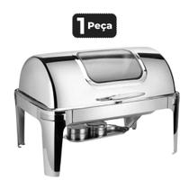 Rechaud 9 lt. gn 1/1 com fogareiro e suporte para resistencia Rechaud 9 lt. gn 1/1 com fogareiro e suporte para resistencia