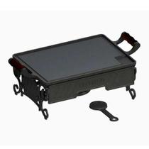 Rechaud a Ferro Alça Silicone Preta com Espiriteira