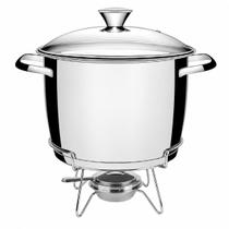 Rechaud Aço Inox Allegra 3 Peças Tramontina Rechaud Aço Inox Allegra 3 Peças Tramontina
