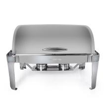 Rechaud Aço Inox Premium Basculante Retangular Gourmet Mix