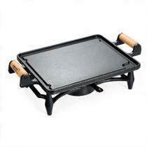 Rechaud Aquecedor de Alimentos Chapa Lisa 30x25cm para Buffet e Eventos Rechaud Aquecedor de Alimentos Chapa Lisa 30x25cm para Buffet e Eventos