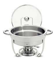 Rechaud Banho Maria Aço Inox 28cm 4,3 Litros Com Fogareiro - Tramontina