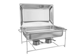 Rechaud Banho-Maria Tramontina Em Aço Inox 43L Com Fogareiro Rechaud Banho-Maria Tramontina Em Aço Inox 43L Com Fogareiro