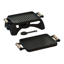 Rechaud Bifeteira a Dupla Face de Ferro Fundido Rechaud Bifeteira a Dupla Face de Ferro Fundido