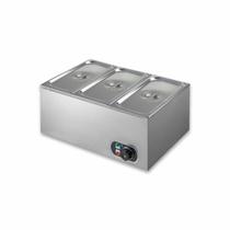 Rechaud buffet 3 Cubas 1/3 Inox 110v 220v Zepper ZPRC03