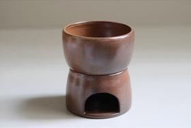 Rechaud Cerrado em Cerâmica Artesanal