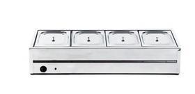 Rechaud De Mesa 4 Cubas Quente Gn1/2 Ibet 127v