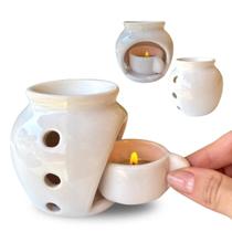 Rechaud Difusor Cerâmica Wax Melts Essência Concentrada