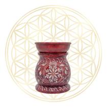 Rechaud Difusor de Aromas Indiano de Pedra Sabão Rechaud Difusor de Aromas Indiano de Pedra Sabão