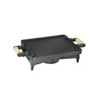 Rechaud Dupla Face Ferro Fundido 1 Chama Santana 39X25Cm Rechaud Dupla Face Ferro Fundido 1 Chama Santana 39X25Cm