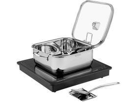 Rechaud Elétrico Inox 7,3L Tramontina 64039420 4 Peças Rechaud Elétrico Inox 7,3L Tramontina 64039420 4 Peças