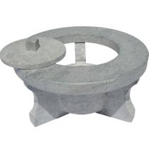 Rechaud Fogareiro De Pedra Sabão 20 Cm Rechaud Fogareiro De Pedra Sabão 20 Cm
