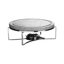 Rechaud Hara Vicenza Redondo 1 Queimador Pedra Sabão 29cm diâmetro Cozimento Saudável