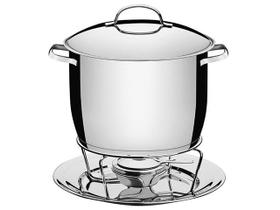 Rechaud Inox Tramontina Cilíndrico 7,4L Rechaud Inox Tramontina Cilíndrico 7,4L