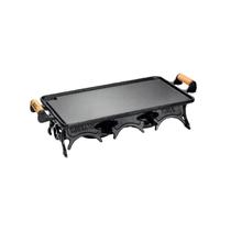 Rechaud Mil 25 x 46 Duplo Alça Madeira - Panela Mineira Rechaud Mil 25 x 46 Duplo Alça Madeira - Panela Mineira