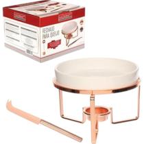 Rechaud Para Queijo Cerâmica Branco Fondue Hauskraft Rechaud Para Queijo Cerâmica Branco Fondue Hauskraft