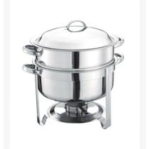 Rechaud redondo 13,5 Litros Aço Inox - Trovy