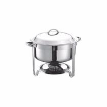 Rechaud redondo 7,5 Litros Aço inox - Trovy