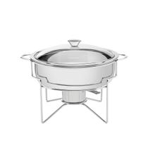 Rechaud Redondo Aço Inox 4,3l com Fogareiro - Tramontina (Cód. 5532)