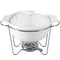 Rechaud Redondo em Porcelana com Queimador 2,3L DYNASTY