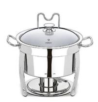 Rechaud redondo inox savoy 5lt - brinox Rechaud redondo inox savoy 5lt - brinox