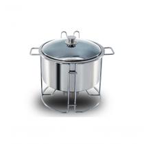 Rechaud Redondo - Savoy ø 42 X 33,3 X 29 Cm 4,5 L - Brinox Rechaud Redondo - Savoy ø 42 X 33,3 X 29 Cm 4,5 L - Brinox
