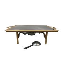 RECHAUD RETANGULAR EM AÇO DOURADO COM CHAPA DIFUSORA DE CALOR EM ALUMINIO 50CM x 28CM QUEIMADOR INOX CAPACIDADE 150 ML RECHAUD RETANGULAR EM AÇO DOURADO COM CHAPA DIFUSORA DE CALOR EM ALUMINIO 50CM x 28CM QUEIMADOR INOX CAPACIDADE 150 ML