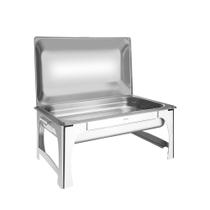 Rechaud Retangular Tramontina Inox Banho Maria 9L