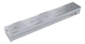 Rechaud Self Service Térmico 5 Cubas Aço Inox Ibet Rechaud Self Service Térmico 5 Cubas Aço Inox Ibet