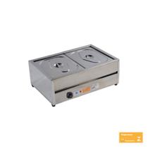 Rechaud Térmico de 02 Cuba GNs de 1/2 por 100 mm de Inox 220V RT02M IBET Rechaud Térmico de 02 Cuba GNs de 1/2 por 100 mm de Inox 220V RT02M IBET