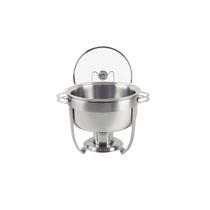 Rechaud Tramontina Redondo Em Aço Inox Banho Maria 7 L Rechaud Tramontina Redondo Em Aço Inox Banho Maria 7 L