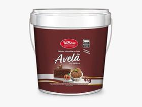 Recheio Chocolate Ao Leite Com Avelã 4kg - Vabene Recheio Chocolate Ao Leite Com Avelã 4kg - Vabene