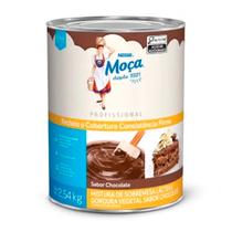 Recheio Cobertura Chocolate Docinhos Nestlé Lata 2,54kg Doces Bolos trufas gourmet confeitaria