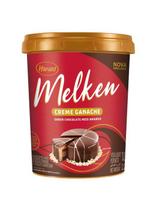 Recheio Creme Ganache Melken Chocolate Meio Amargo Balde 1kg